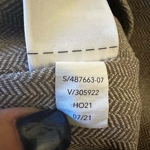 ATHLETA Delancey Herringbone Tight Leggings in Bluff Gray Size Medium - Picture 8 of 9